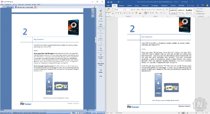 Corel PDF Fusion WordPerfect PDF