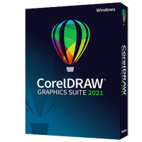 CorelDRAW Graphics Suite 2021 product box