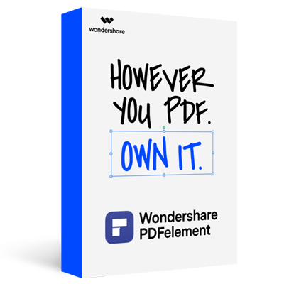 Wondershare PDFelement product box