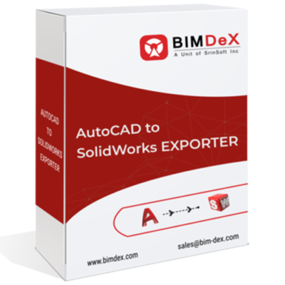 BimDEX Autocad to Solidworks Exporter