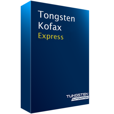 Tungsten Kofax Express