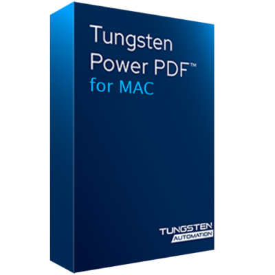 Tungsten-Power PDF for MAC