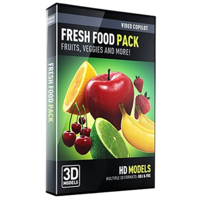 Video Copilot 3D Model Pack - Fresh Food