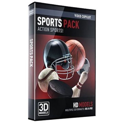 Video Copilot 3D Model Pack - Sports